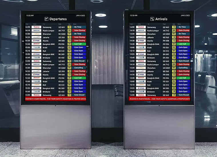 Airport-flights-boards-twin