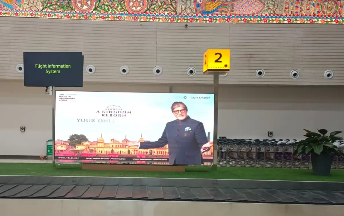 LED-baggage-belt-Maharishi-Valmiki-Airport