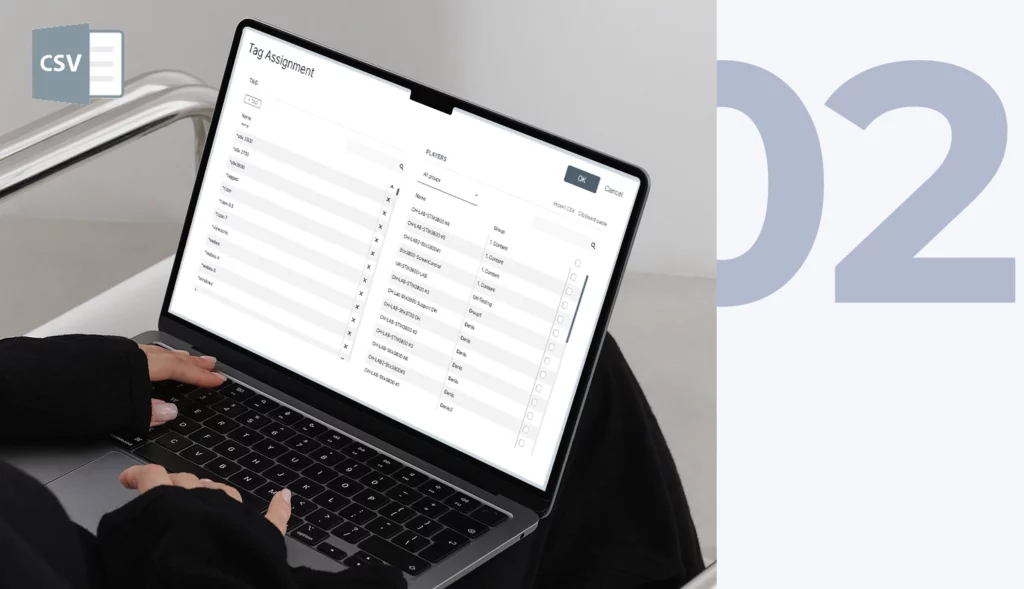 Navori Labs - Bulk Player Tagging Navori Labs - Bulk Player Tagging