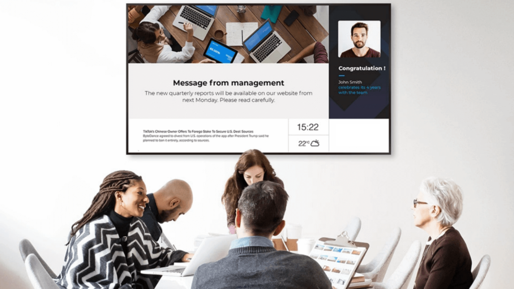 Best Digital Signage Software for Internal Communications - Navori Labs